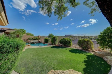 Amazing views offering city, mountain , golf course & water on Anthem Country Club in Nevada - for sale on GolfHomes.com, golf home, golf lot