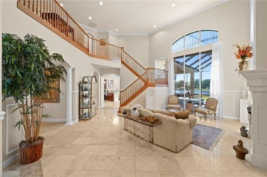 Former Toll Brothers Model Home - Belle Lago Masterpiece with on Estero Country Club in Florida - for sale on GolfHomes.com, golf home, golf lot