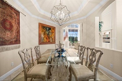 Former Toll Brothers Model Home - Belle Lago Masterpiece with on Estero Country Club in Florida - for sale on GolfHomes.com, golf home, golf lot