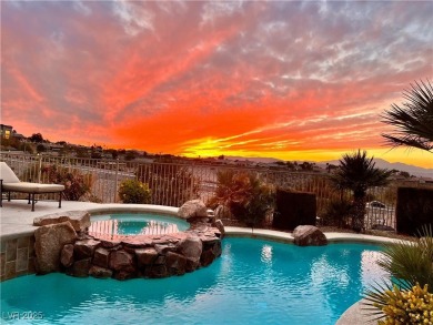 Amazing views offering city, mountain , golf course & water on Anthem Country Club in Nevada - for sale on GolfHomes.com, golf home, golf lot