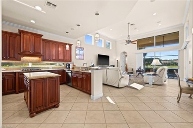 Former Toll Brothers Model Home - Belle Lago Masterpiece with on Estero Country Club in Florida - for sale on GolfHomes.com, golf home, golf lot