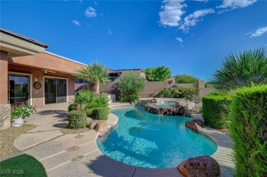 Amazing views offering city, mountain , golf course & water on Anthem Country Club in Nevada - for sale on GolfHomes.com, golf home, golf lot