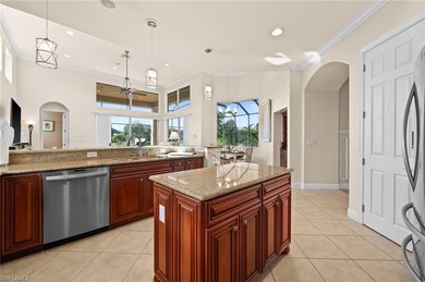 Former Toll Brothers Model Home - Belle Lago Masterpiece with on Estero Country Club in Florida - for sale on GolfHomes.com, golf home, golf lot