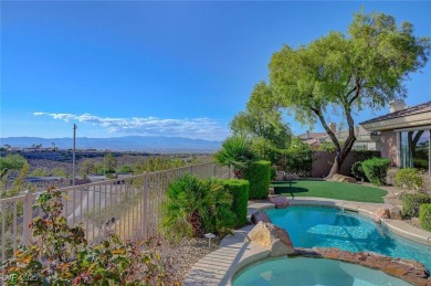 Amazing views offering city, mountain , golf course & water on Anthem Country Club in Nevada - for sale on GolfHomes.com, golf home, golf lot