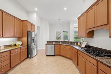 Rarely available and move-in ready, this Sandpiper model in on Estero Country Club in Florida - for sale on GolfHomes.com, golf home, golf lot