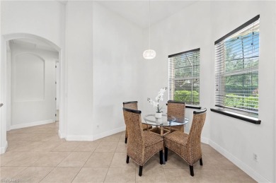 Rarely available and move-in ready, this Sandpiper model in on Estero Country Club in Florida - for sale on GolfHomes.com, golf home, golf lot