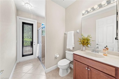 Rarely available and move-in ready, this Sandpiper model in on Estero Country Club in Florida - for sale on GolfHomes.com, golf home, golf lot