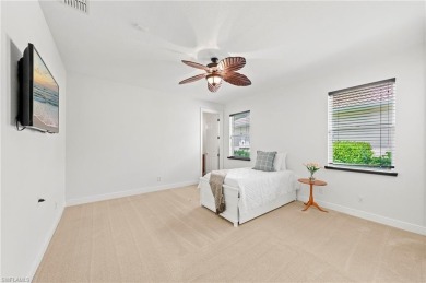 Rarely available and move-in ready, this Sandpiper model in on Estero Country Club in Florida - for sale on GolfHomes.com, golf home, golf lot