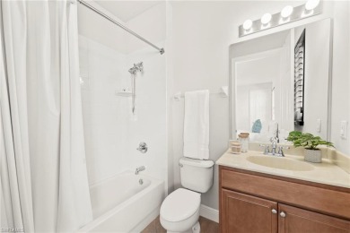 Rarely available and move-in ready, this Sandpiper model in on Estero Country Club in Florida - for sale on GolfHomes.com, golf home, golf lot
