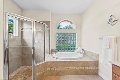 Rarely available and move-in ready, this Sandpiper model in on Estero Country Club in Florida - for sale on GolfHomes.com, golf home, golf lot
