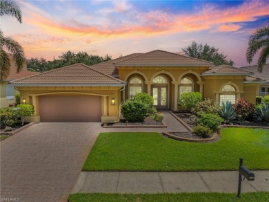 Rarely available and move-in ready, this Sandpiper model in on Estero Country Club in Florida - for sale on GolfHomes.com, golf home, golf lot