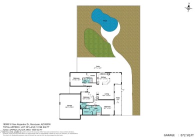 Discover one of the most unique opportunities in Estrella Mtn on Estrella Mountain Ranch Golf Course in Arizona - for sale on GolfHomes.com, golf home, golf lot