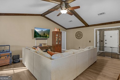 Welcome home to this lovely 4 bedroom, 2 bath ranch with 1,862 on Cherokee Rose Country Club in Georgia - for sale on GolfHomes.com, golf home, golf lot