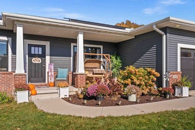 Welcome home to this Fox Creek gem built in 2021-where style on The Den at Fox Creek in Illinois - for sale on GolfHomes.com, golf home, golf lot