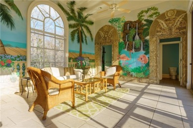 *Evergreen* Estate  is set on a ridge-top lot above the city in on Bobby Jones Golf Club in Georgia - for sale on GolfHomes.com, golf home, golf lot