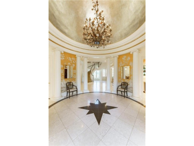 *Evergreen* Estate  is set on a ridge-top lot above the city in on Bobby Jones Golf Club in Georgia - for sale on GolfHomes.com, golf home, golf lot