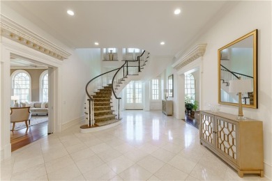 *Evergreen* Estate  is set on a ridge-top lot above the city in on Bobby Jones Golf Club in Georgia - for sale on GolfHomes.com, golf home, golf lot