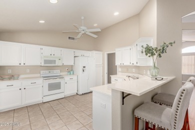 Updated home with golf course view without the price or flying on Sunland Springs Golf Course  in Arizona - for sale on GolfHomes.com, golf home, golf lot