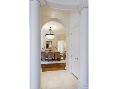 *Evergreen* Estate  is set on a ridge-top lot above the city in on Bobby Jones Golf Club in Georgia - for sale on GolfHomes.com, golf home, golf lot