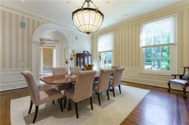 *Evergreen* Estate  is set on a ridge-top lot above the city in on Bobby Jones Golf Club in Georgia - for sale on GolfHomes.com, golf home, golf lot