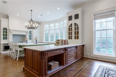 *Evergreen* Estate  is set on a ridge-top lot above the city in on Bobby Jones Golf Club in Georgia - for sale on GolfHomes.com, golf home, golf lot