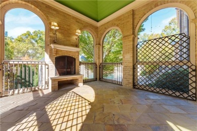 *Evergreen* Estate  is set on a ridge-top lot above the city in on Bobby Jones Golf Club in Georgia - for sale on GolfHomes.com, golf home, golf lot