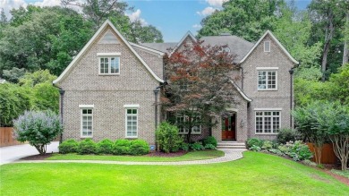 Executive 4-sided brick home on the coveted Lake Forrest Lane in on North Fulton Golf Course in Georgia - for sale on GolfHomes.com, golf home, golf lot
