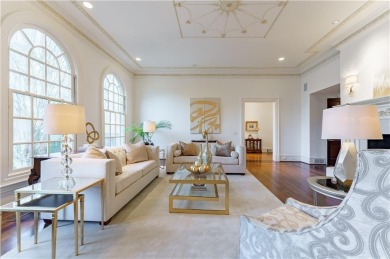 *Evergreen* Estate  is set on a ridge-top lot above the city in on Bobby Jones Golf Club in Georgia - for sale on GolfHomes.com, golf home, golf lot
