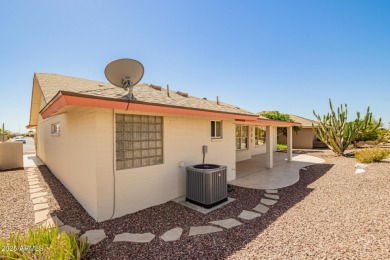 Updated home with golf course view without the price or flying on Sunland Springs Golf Course  in Arizona - for sale on GolfHomes.com, golf home, golf lot