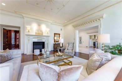 *Evergreen* Estate  is set on a ridge-top lot above the city in on Bobby Jones Golf Club in Georgia - for sale on GolfHomes.com, golf home, golf lot