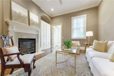 *Evergreen* Estate  is set on a ridge-top lot above the city in on Bobby Jones Golf Club in Georgia - for sale on GolfHomes.com, golf home, golf lot
