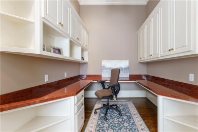 *Evergreen* Estate  is set on a ridge-top lot above the city in on Bobby Jones Golf Club in Georgia - for sale on GolfHomes.com, golf home, golf lot