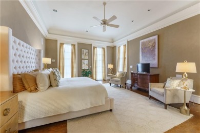 *Evergreen* Estate  is set on a ridge-top lot above the city in on Bobby Jones Golf Club in Georgia - for sale on GolfHomes.com, golf home, golf lot