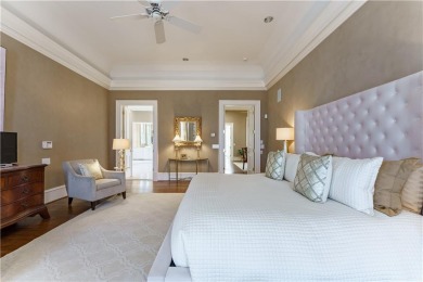 *Evergreen* Estate  is set on a ridge-top lot above the city in on Bobby Jones Golf Club in Georgia - for sale on GolfHomes.com, golf home, golf lot