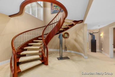 An absolute showstopper estate with custom, high end finishes on Sunnybrook Country Club in Michigan - for sale on GolfHomes.com, golf home, golf lot