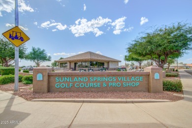 Updated home with golf course view without the price or flying on Sunland Springs Golf Course  in Arizona - for sale on GolfHomes.com, golf home, golf lot