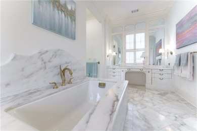 *Evergreen* Estate  is set on a ridge-top lot above the city in on Bobby Jones Golf Club in Georgia - for sale on GolfHomes.com, golf home, golf lot