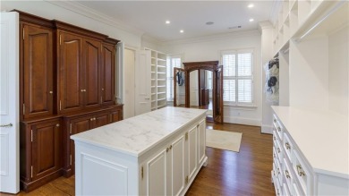 *Evergreen* Estate  is set on a ridge-top lot above the city in on Bobby Jones Golf Club in Georgia - for sale on GolfHomes.com, golf home, golf lot