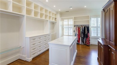 *Evergreen* Estate  is set on a ridge-top lot above the city in on Bobby Jones Golf Club in Georgia - for sale on GolfHomes.com, golf home, golf lot