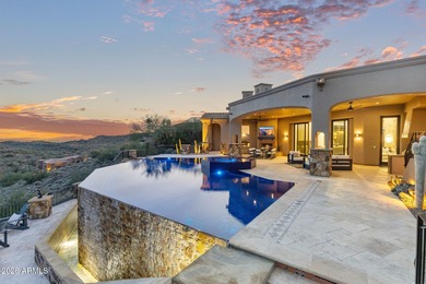 Experience a desert estate that transcends the traditional on FireRock Country Club in Arizona - for sale on GolfHomes.com, golf home, golf lot