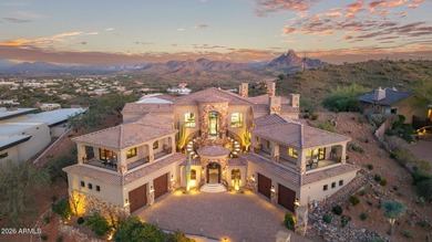 Experience a desert estate that transcends the traditional on FireRock Country Club in Arizona - for sale on GolfHomes.com, golf home, golf lot