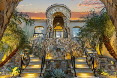 Experience a desert estate that transcends the traditional on FireRock Country Club in Arizona - for sale on GolfHomes.com, golf home, golf lot