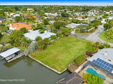 Melbourne Beach Canal Front all cleared and ready for a new on Spessard Holland Golf Course in Florida - for sale on GolfHomes.com, golf home, golf lot