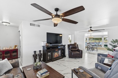 Nestled on a quiet cul-de-sac, this updated 4-bed, 3.5-bath home on  in Arizona - for sale on GolfHomes.com, golf home, golf lot