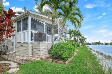 This is a newer manufactured home, TURNKEY FURNISHED and on Silver Lakes Resort and Golf Club in Florida - for sale on GolfHomes.com, golf home, golf lot