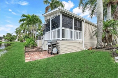 This is a newer manufactured home, TURNKEY FURNISHED and on Silver Lakes Resort and Golf Club in Florida - for sale on GolfHomes.com, golf home, golf lot