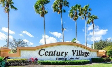 BEST PRICE IN CENTURY VILLAGE. Highly desired second floor 2 BED on Flamingo Lakes Country Club in Florida - for sale on GolfHomes.com, golf home, golf lot