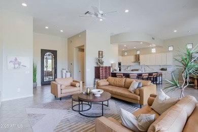 Elevated elegance meets desert charm in this ''turn-key'' fully on Legend Trail Golf Club in Arizona - for sale on GolfHomes.com, golf home, golf lot