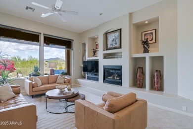Elevated elegance meets desert charm in this ''turn-key'' fully on Legend Trail Golf Club in Arizona - for sale on GolfHomes.com, golf home, golf lot