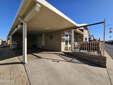 This beautifully updated 2-bedroom, 2-bathroom home boasts an on Viewpoint Golf Resort in Arizona - for sale on GolfHomes.com, golf home, golf lot